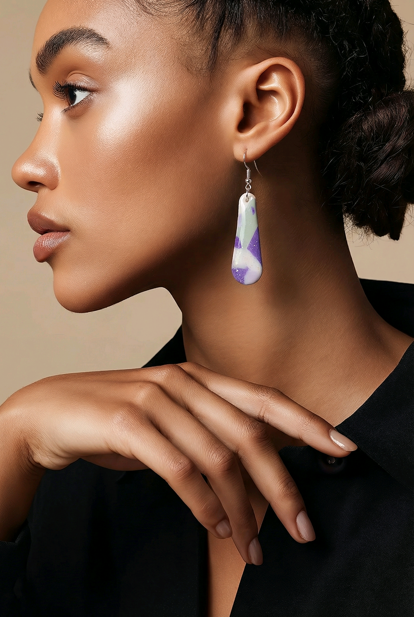 Purple Marble Drops - Image 3