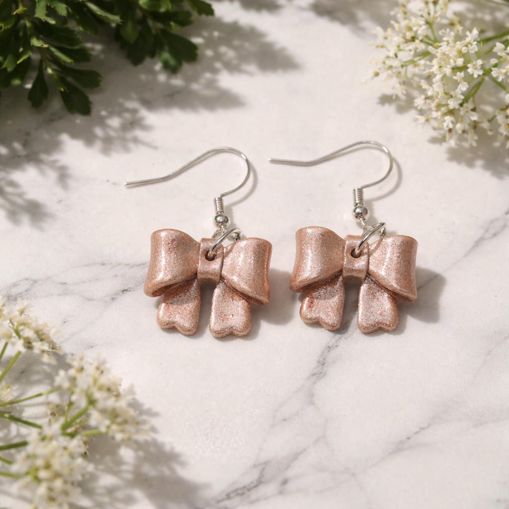 Rose Gold Bows