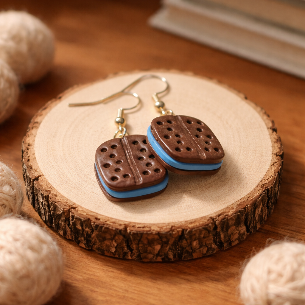 Blue Icecream Sandwich