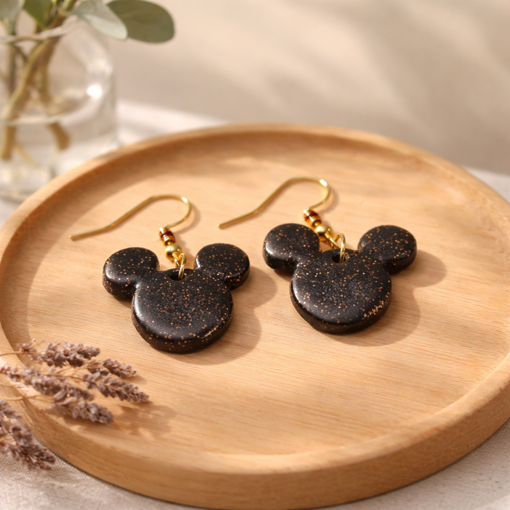 Glitter Mickey Silhouette