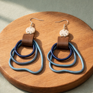 Blue Loop Dangles