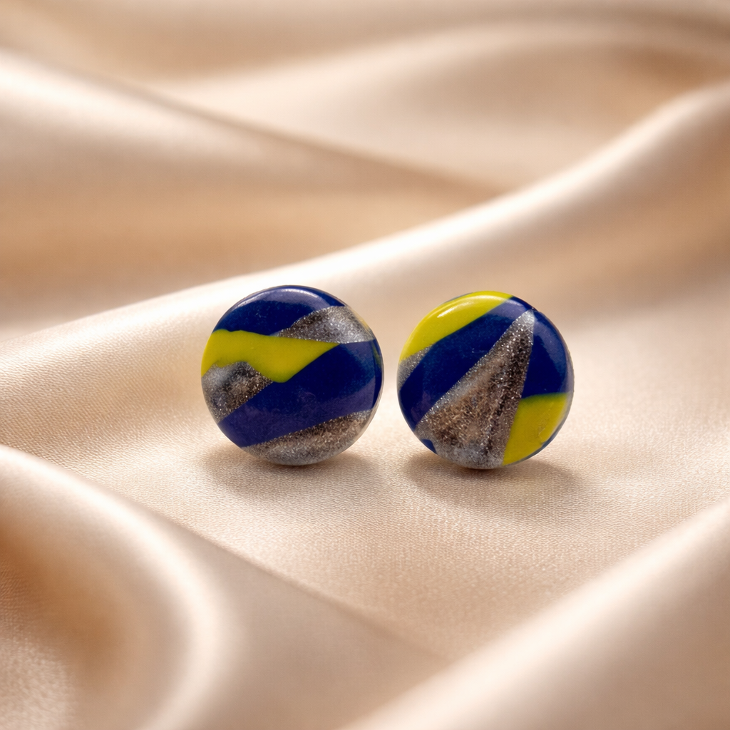 Navy Lime Swirl - Image 2