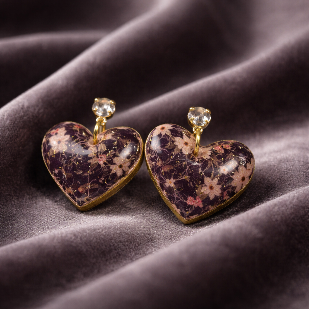 Floral Heart Drops - Image 2