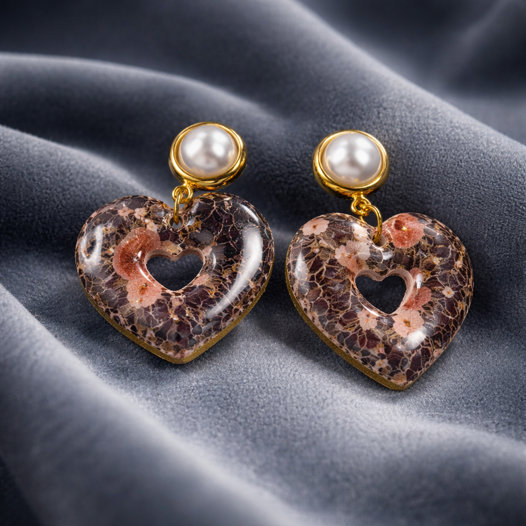 Pearl Floral Hearts - Image 2