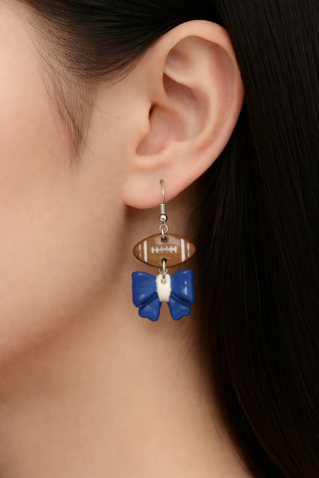 Football Bow Dangles - Image 3