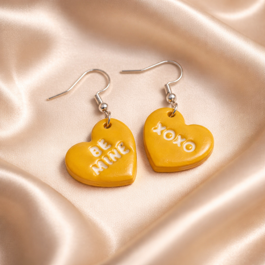 Yellow Candy Hearts - Image 2