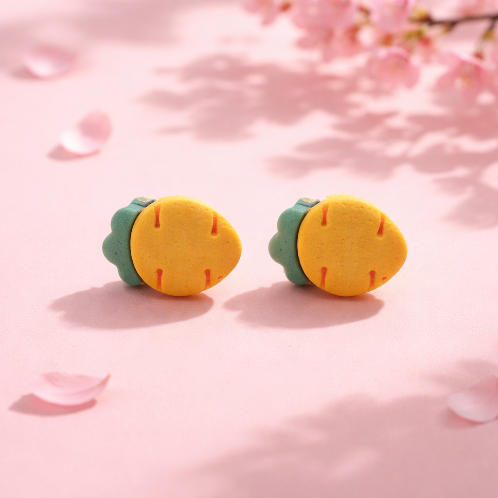 Mini Pumpkin Studs