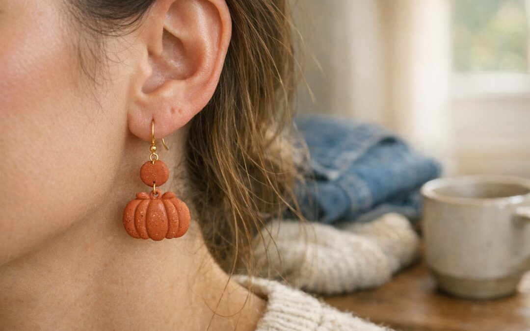 The 5-Minute Outfit Fix: How Polymer Clay Earrings Pull a Simple Look Together