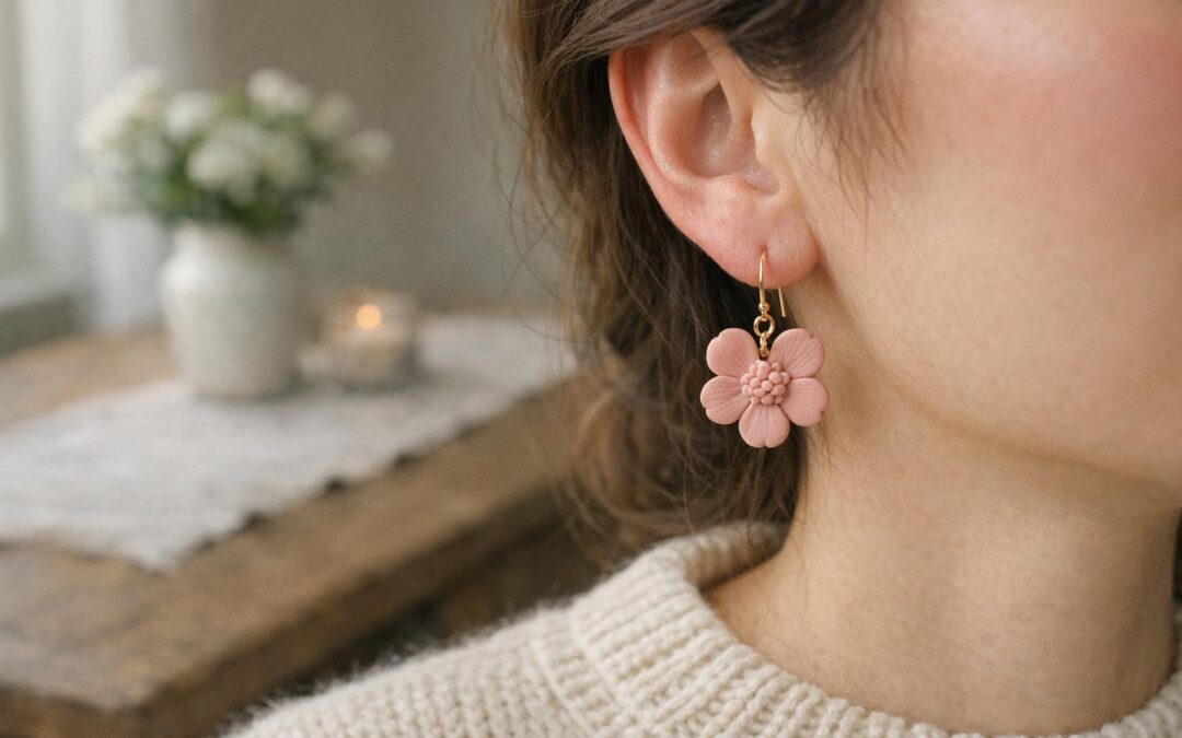 Modest, Feminine, and Put Together: How Polymer Clay Earrings Can Finish Your Outfit