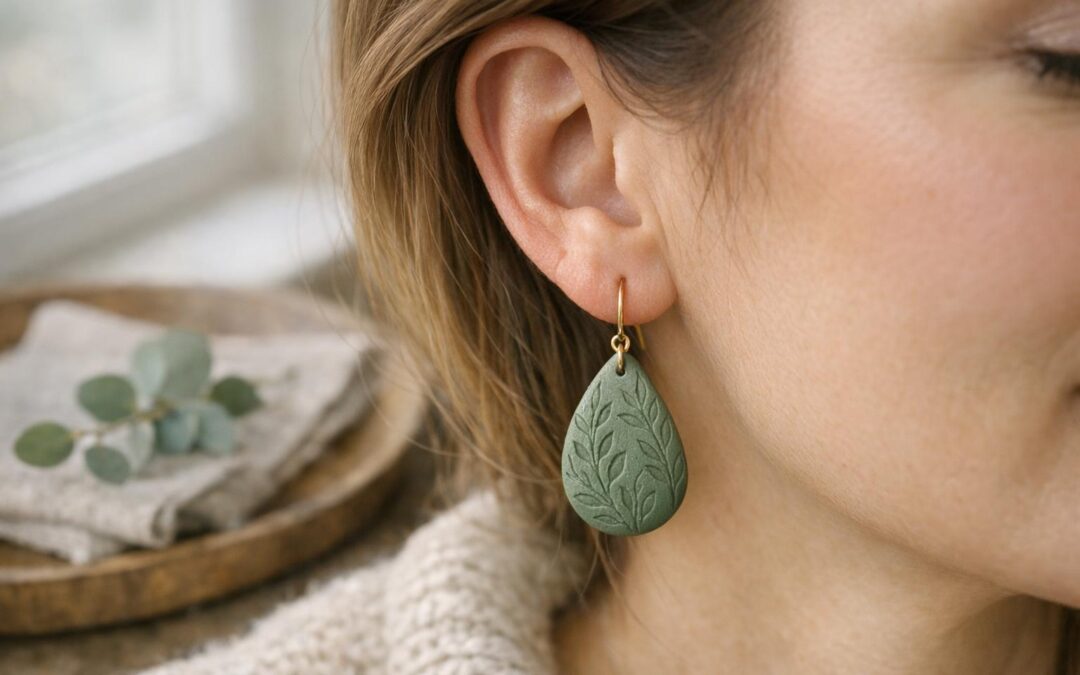 Modest But Not Boring: How to Wear Statement Earrings With a Feminine, Put-Together (