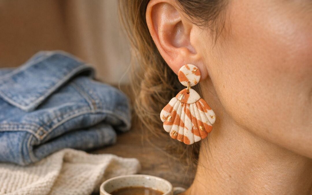 How to Wear Statement Polymer Clay Earrings Without Feeling “Too Much”