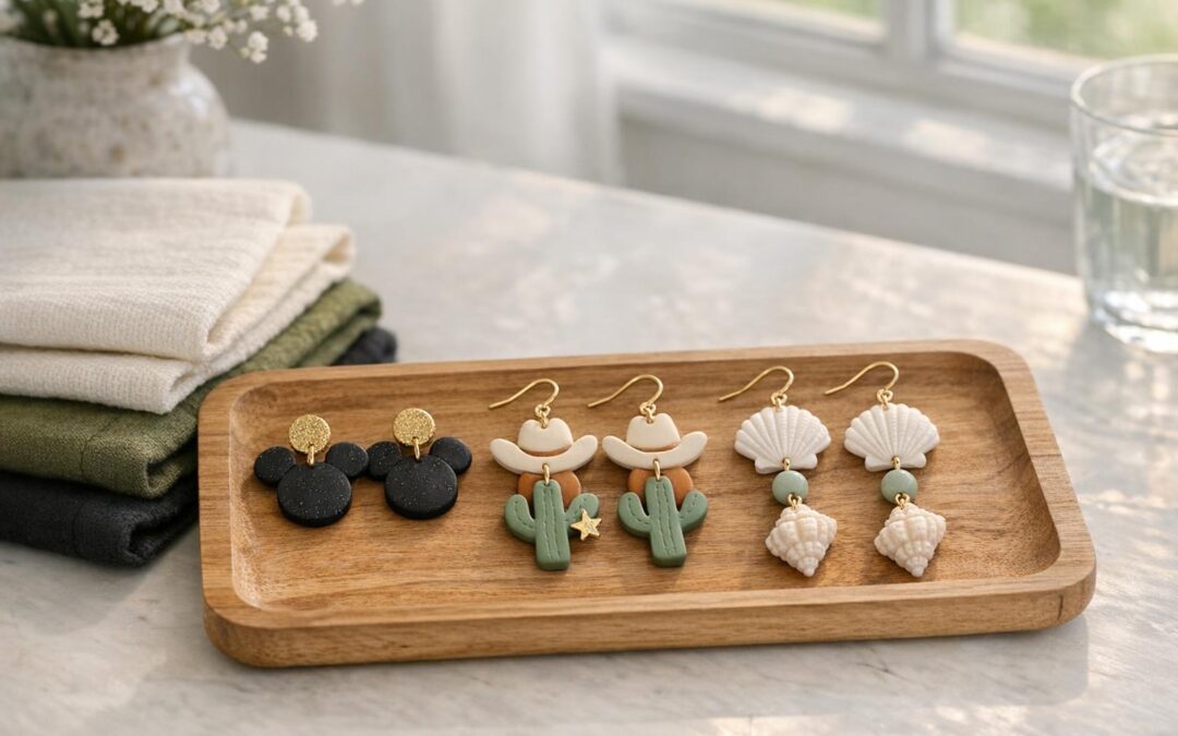 Easy Color Matching for Polymer Clay Earrings: 7 Outfits You Can Stop Overthinking