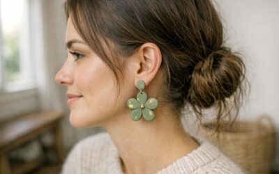 How to Wear Statement Polymer Clay Earrings Without Feeling “Too Much”