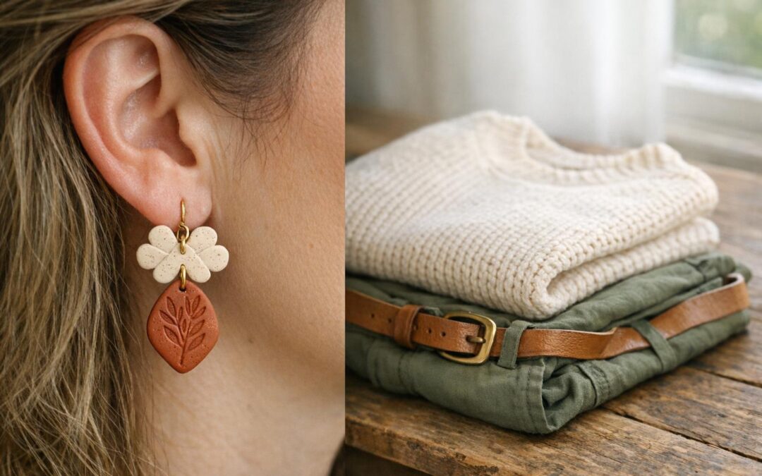 How to Match Polymer Clay Earrings to Your Outfit (Without Overthinking It)